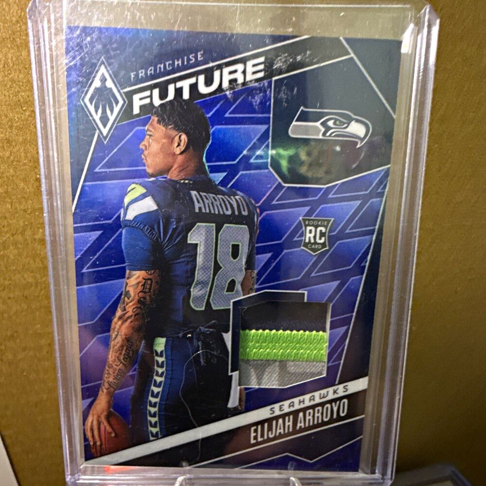Panini 2025 Phoenix Franchise Future Material Elijah Arroyo Blue RC MEM /199